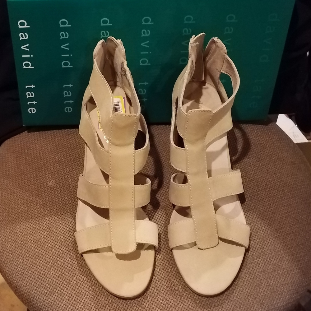 David Tate Designer Sandal Heels. Francine. $120